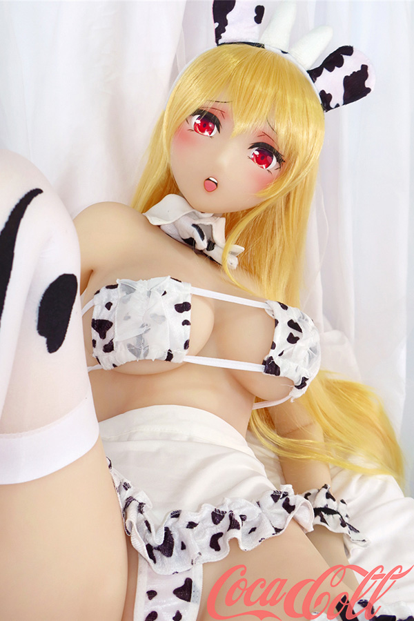 Cute Milk Lingerie Blonde Manga 155cm 5ft1 F cup Sex Doll