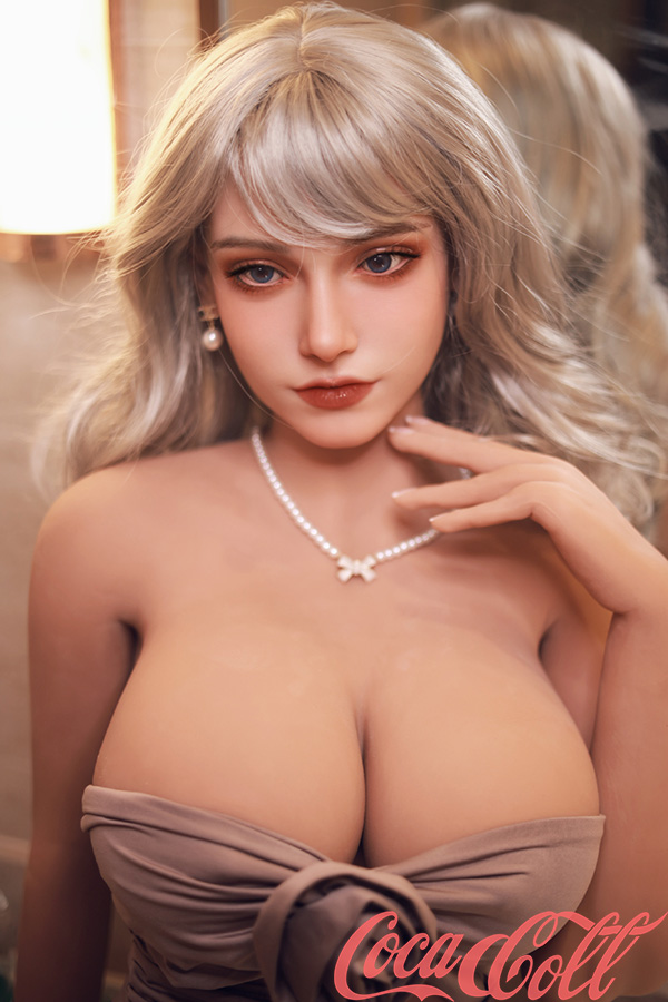 Rose Dress Pearl Necklace 166cm Big Breasts Curvy Sex Doll