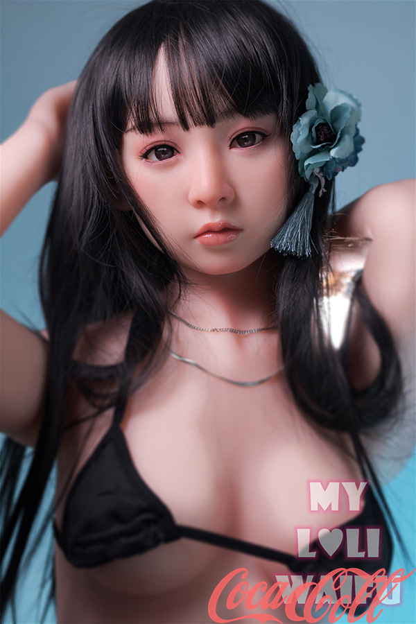 Round Face Long Hair Japanese Girl 148cm 4ft9 B cup Sex Doll