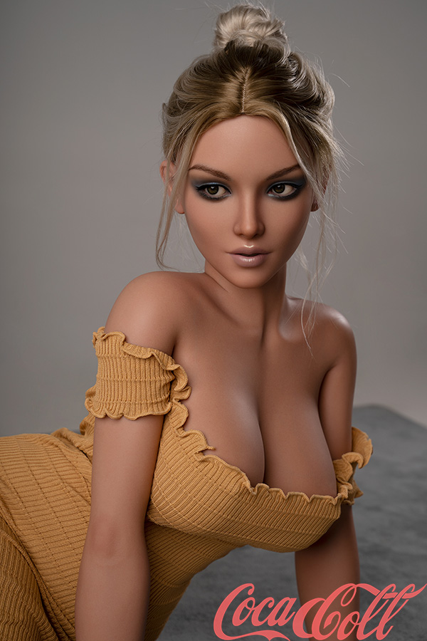 Yellow One Shoulder Dress Large Tits Sex Doll 5ft5 Big Ass Love Doll